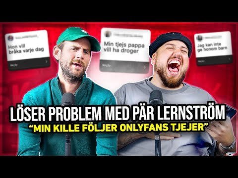 "MIN KILLE KOLLAR 0NLYFANS" - Löser problem med PÄR LERNSTRÖM *skrattfest*