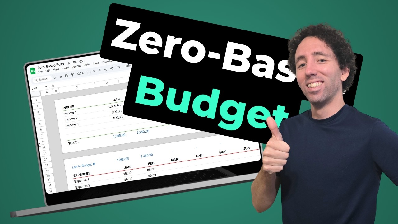 Zero-Based Budgeting Explained With Google Sheets