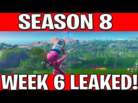 Fortnite ALL Season 8 Week 6 Challenges Guide! Visit a wooden Rabbit, Search where the Knife Points