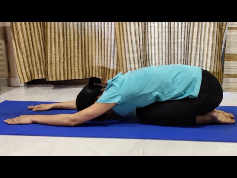 Balasana, Shashankasana -The Child Pose