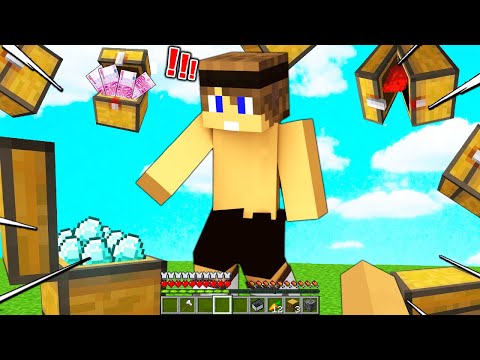 COSA SUCCEDE SE PIOVONO CHEST DA 1.000.000 DI EURO?! - Minecraft ITA