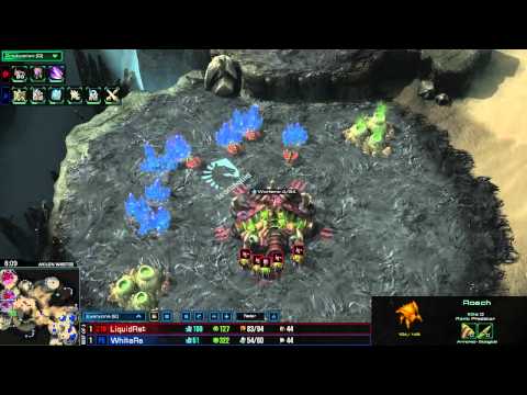 SeKo Starcraft - WhiteRa vs LiquidRet Game 3 - Greedy and Risky - Pro SC2 HOTS Replays