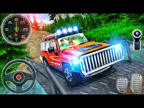Offroad Jeep Crazy Hill Drive - Real 4x4 SUV Driving Simulator - Android GamePlay