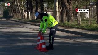 Abartı Egzoz Denetimleri 25 Araç Trafikten Men Edildi