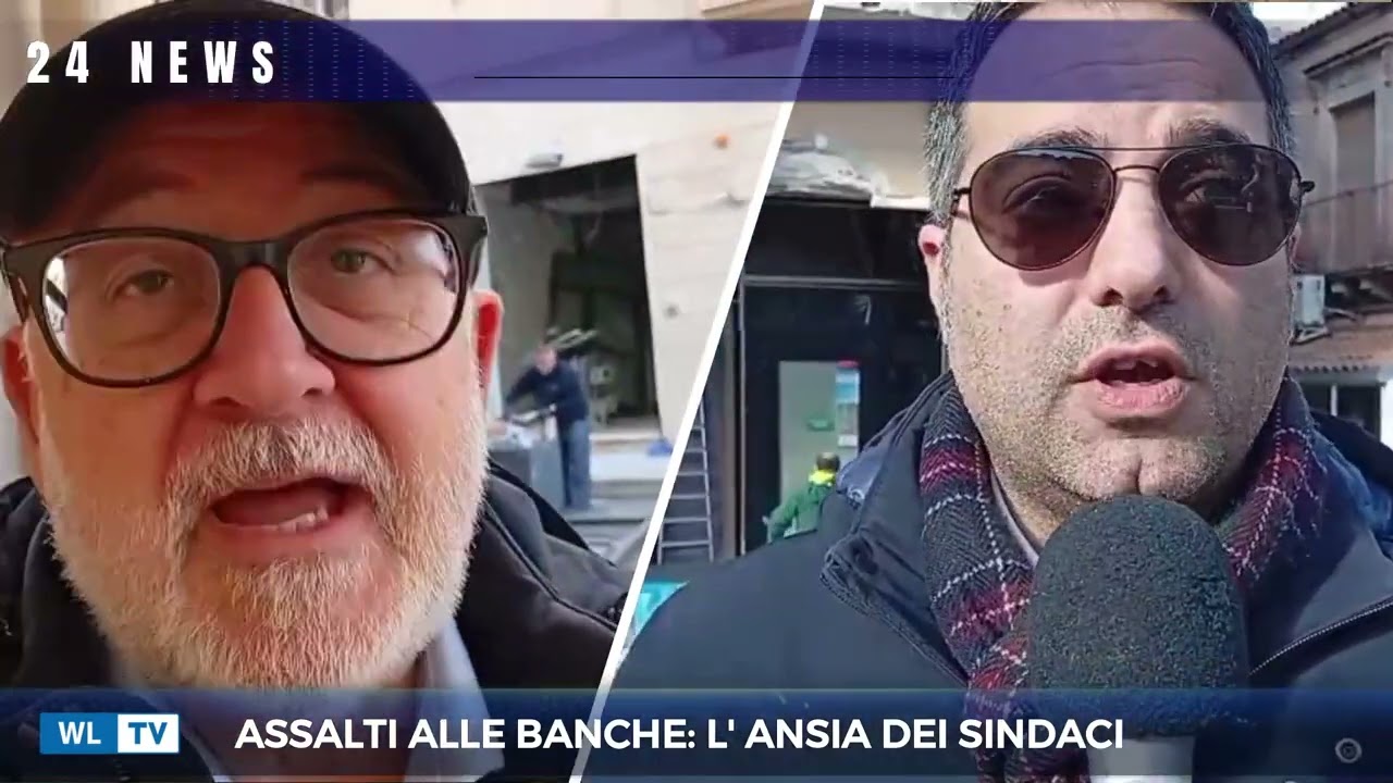 ASSALTI ALLE BANCHE: L' ANSIA DEI SINDACI