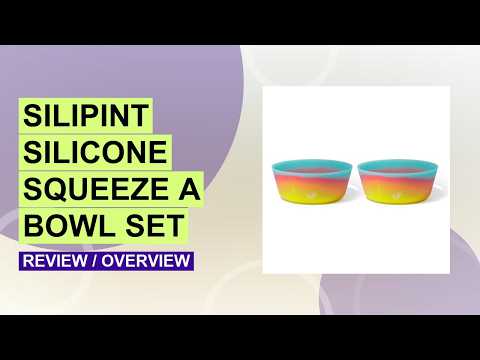 Silipint Silicone Squeeze-A-Bowl Set Review: Durable, Versatile & Eco-Friendly!