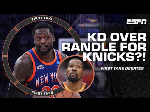 'KD is too SENSATIONAL to pass up!' ????️ Stephen A. would trade Randle for Durant?! ???? | First Take