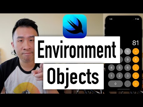 Reactive Environment Object Application State (Ep 3 SwiftUI) thumbnail