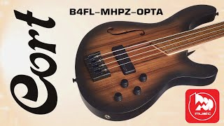 Video thumbnail for Безладовая бас-гитара CORT B4FL-MHPZ by PopMusicRu