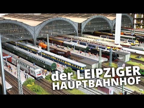 Eisenbahn-Spezial: der Leipziger Hauptbahnhof als Modellbahnanlage