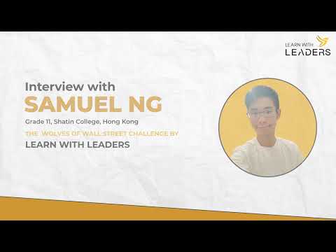 Global Youth Changemaker | Episode 7 | Samuel Ng | Hong Kong