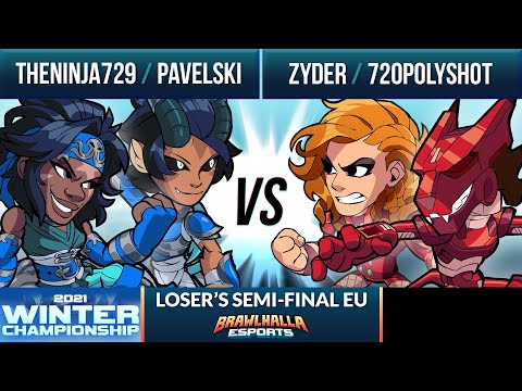 TheNinja729 & Pavelski vs Zyder & 720Polyshot - Loser's Semi-Final - Winter Championship 2021 - EU