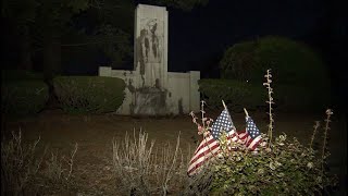 Monuments at Mount Hope Cemetery vandalized with oil