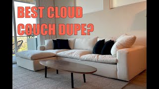 Living Spaces Utopia 2023 Review // RH Cloud Dupe
