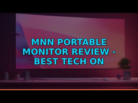 MNN Portable Monitor Review - Best Tech on Amazon!