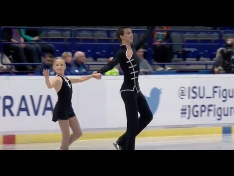 2016 ISU Junior Grand Prix - Ostrava - Pairs Free Skate Kseniia AKHANTEVA / Valerii KOLESOV RUS