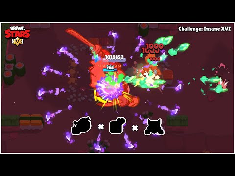 Insane 16 Oni Hunt Best Strategy #brawlstars