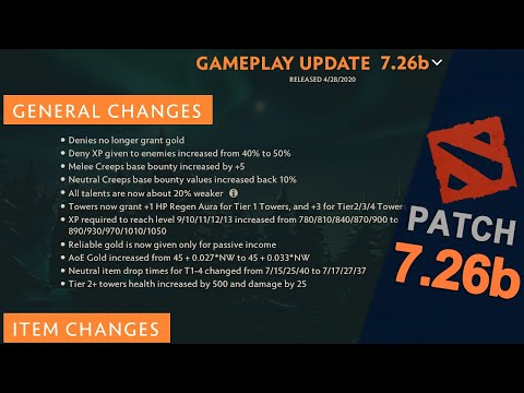 7.26b Most Important Changes | Meta TL:DR | Dota 2