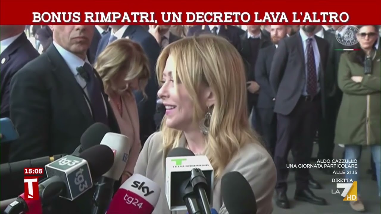 Bonus rimpatri, un decreto lava l'altro