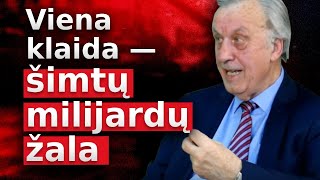 Povilas Gylys apie politinę klaidą, pražudžiusią Lietuvą