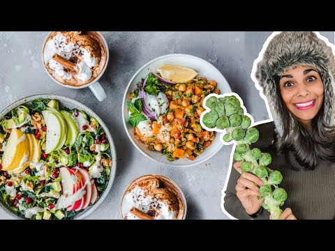 WHAT I EAT TO STAY HEALTHY DURING WINTER | easy + vegan