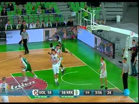 Union Olimpija - Krka 88:86 (2. krog, Liga Telemach za prvaka, 28.3.2015) - Highlights