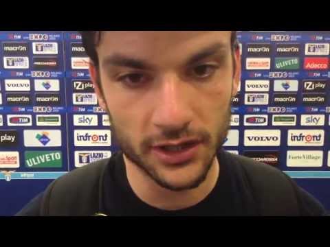 Marco Parolo in Mixed Zone - Lazio-Parma - RomaWebChannel