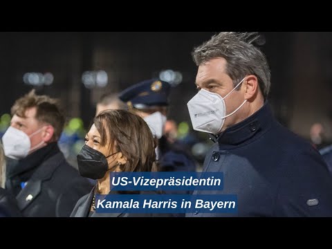 US-Vizepräsidentin Kamala Harris in Bayern - Bayern
