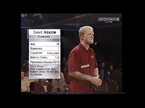 Dave Askew vs Keith Rooney World Grand Prix Darts 2001