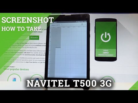 How to Capture Screen in NAVITEL T500 3G - Take Screenshot Method |HardReset.Info