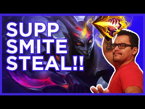SHACO SUPPORT SMITE FOR THE WIN! - LEAGUE OF LEGENDS
