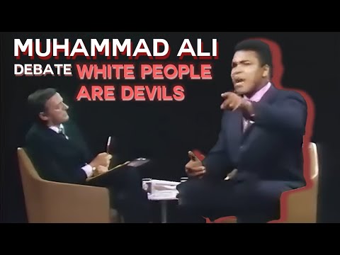 Muhammad Ali Most Controversial Debate on White People Are Devils With William F. Buckley Jr. (1968)