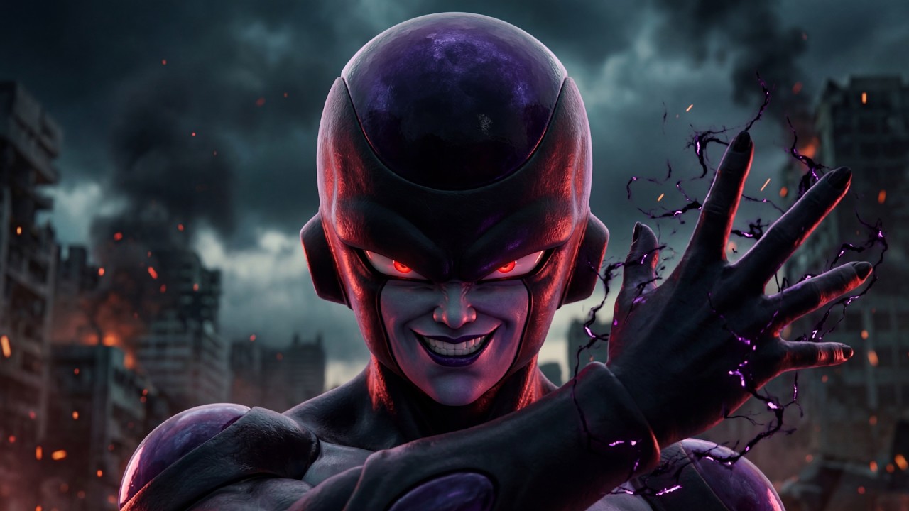 Full Movie: Black Frieza vs The Super Saiyans ( Powered by Veo3 & Kling AI )