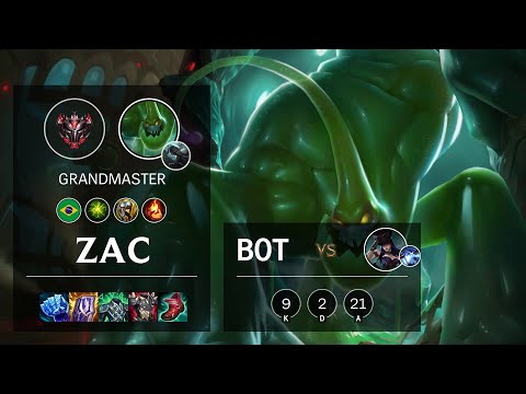 Zac Bot vs Caitlyn - BR Grandmaster Patch 11.14