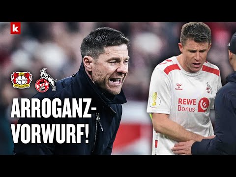 Xabi Alonso wehrt sich: "Habe keine Arroganz bei uns gesehen" | Leverkusen - Köln 3:2