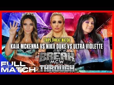 Kaia McKenna vs. Ultra Violette vs. Nikii Duke - MCW Womens Triple Threat Match