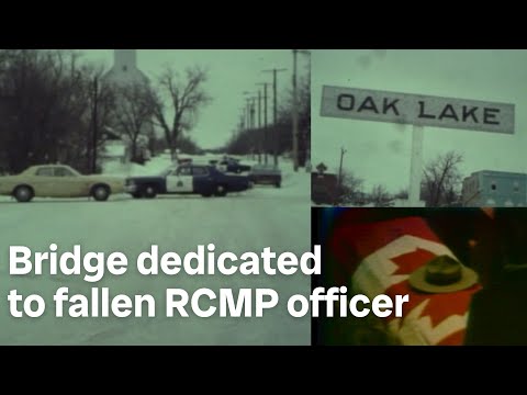 Dedicating bridge to RCMP officer killed during a 1978 crime spree