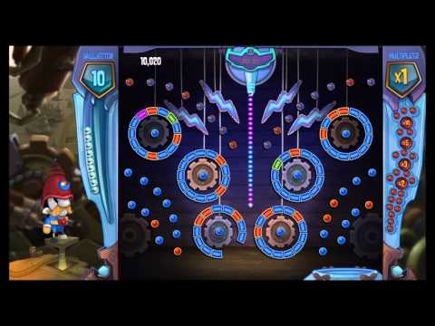Peggle 2 Gnorman's Trial 7 Gnome Style