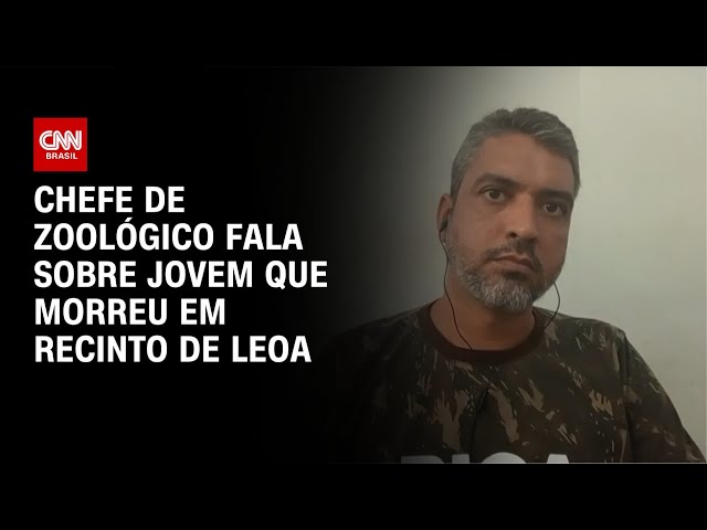 Chefe de zoológico explica morte de jovem em recinto de leoa na Paraíba | LIVE CNN