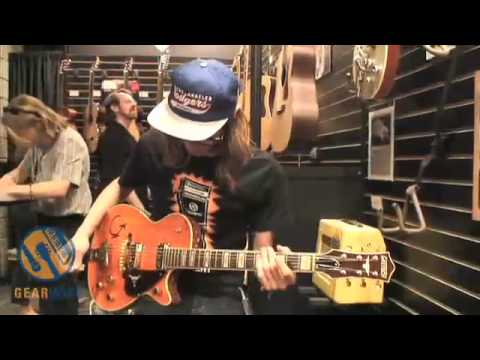 Gretsch Knotty Pine Roundup Guitar At Summer NAMM 2008
