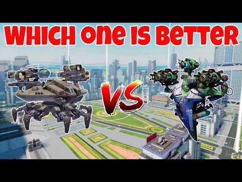 WR🔥 New Robot Kaji VS Samjok Comparison ||WAR ROBOTS||