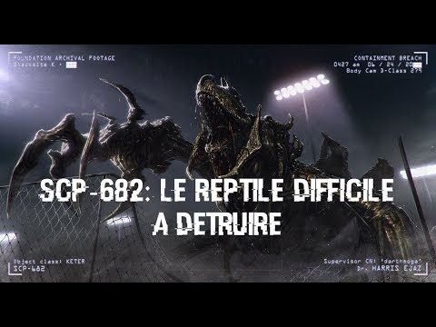 SCP-682: Le reptile difficile à détruire et sa rencontre avec SCP-173 et SCP-096