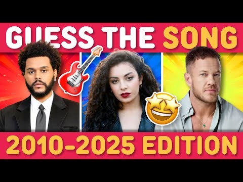 GUESS THE SONG 2010-2025 🎤 40 HIT SONGS | Music Quiz