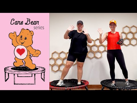 15 Min Rebounder Walk & Talk Workout | Low Impact Weighted Trampoline Walk | Tenderheart Edition thumbnail