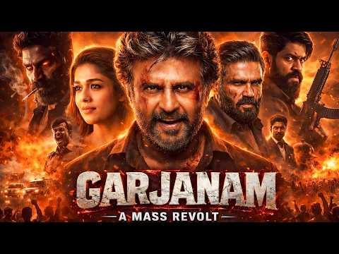 GARJANAM Full Movie | Rajinikanth vs Yash | Suniel Shetty | New South Movies Dubbed In Hindi 2026