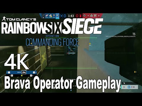 Rainbow Six Siege - Brava New Operator Gameplay 4K