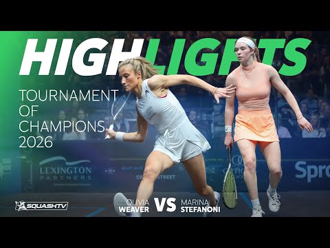 🇺🇸 Weaver v Stefanoni 🇺🇸 | Tournament of Champions 2026 | ROUND 2 HIGHLIGHTS