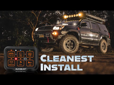AuxBeam RGB Switch Panel DIY Install How-To