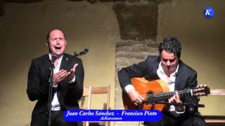 Juan Carlos Sánchez y Francisco Pinto por Malagueñas XXIII Noche Flamenca Carmona 2015
