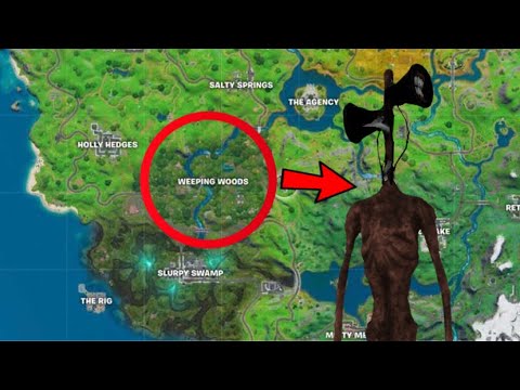 Где находится сиреноголовый карта